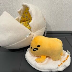 Kidrobot x Sanrio Gudetama Lazy Egg Plush RARE